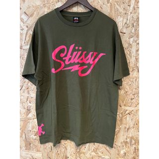 ステューシー(STUSSY)のStussy Tシャツ　アーミーグリーン　XL(Tシャツ/カットソー(半袖/袖なし))