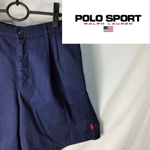 Ralph Lauren(ラルフローレン)のPOLO SPORT ポロスポーツ　2 tuck CHINO SHORTS メンズのパンツ(ショートパンツ)の商品写真