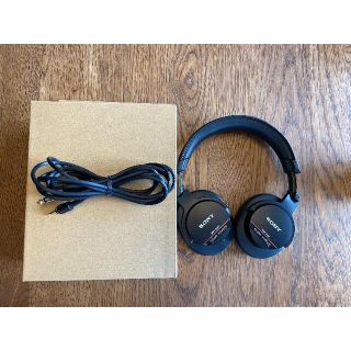 ソニー(SONY)のSONY MDR-M1ST  中古　10回程度使用　キャリングポーチ付き　美品(ヘッドフォン/イヤフォン)