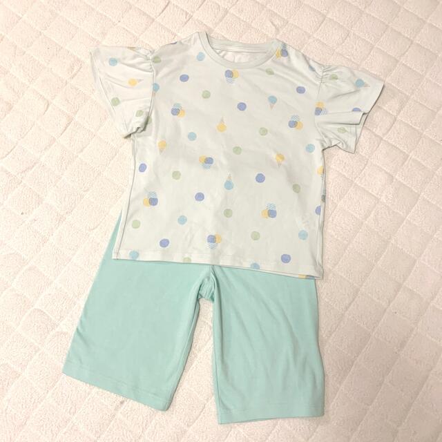 UNIQLO(ユニクロ)のUNIQLO エアリズム　パジャマ　110センチ キッズ/ベビー/マタニティのキッズ服男の子用(90cm~)(パジャマ)の商品写真