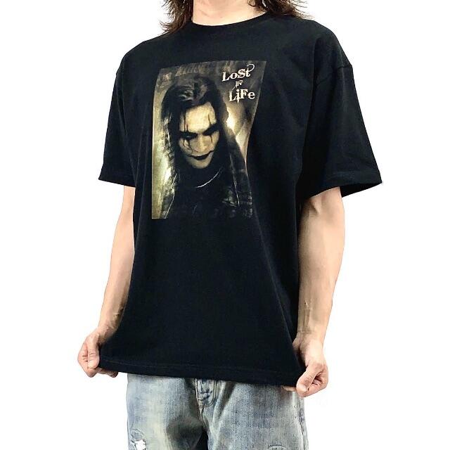 【クロウ】新品 飛翔伝説 THE CROW ブランドンリー 映画 黒 Tシャツ