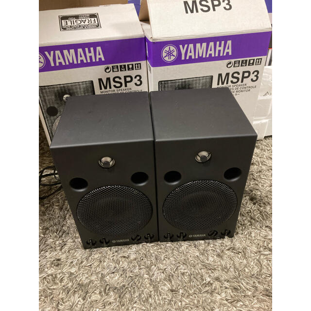 YAMAHA MSP3 モニタースピーカー２個セット ヤマハ アンプ