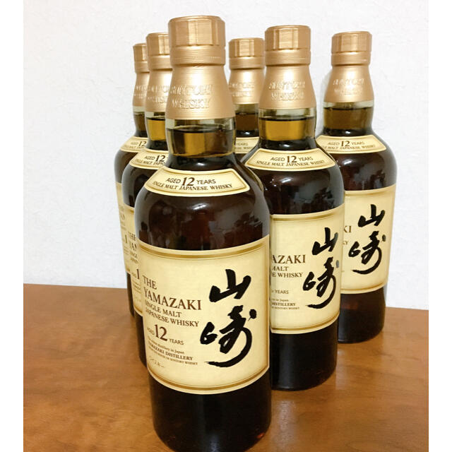 サントリー(サントリー)の山崎12年 6本 食品/飲料/酒の酒(ウイスキー)の商品写真