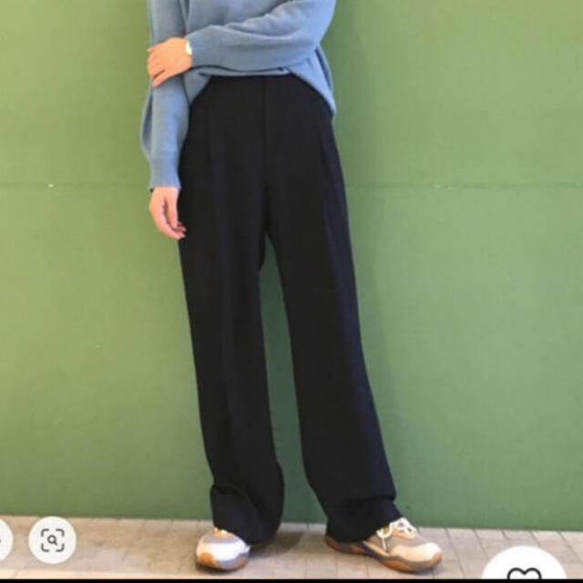 BEAUTY&YOUTH UNITED ARROWS(ビューティアンドユースユナイテッドアローズ)の6(ROKU) / GEORGETTE TUCK PANTS 34 レディースのパンツ(カジュアルパンツ)の商品写真