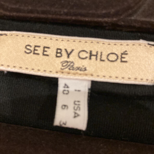 SEE BY CHLOE(シーバイクロエ)のシーバイ　クロエ　Tシャツ レディースのトップス(Tシャツ(半袖/袖なし))の商品写真