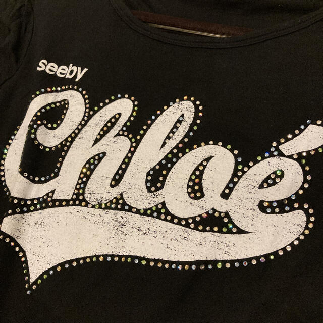 SEE BY CHLOE(シーバイクロエ)のシーバイ　クロエ　Tシャツ レディースのトップス(Tシャツ(半袖/袖なし))の商品写真