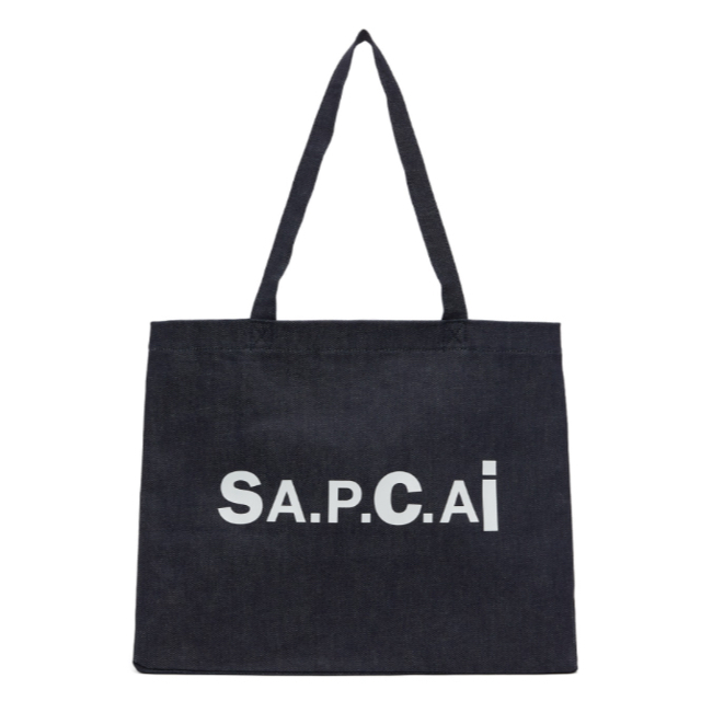 【新品未使用】sacai A.P.Cコラボ トートバッグ　 サカイ アーペーセー