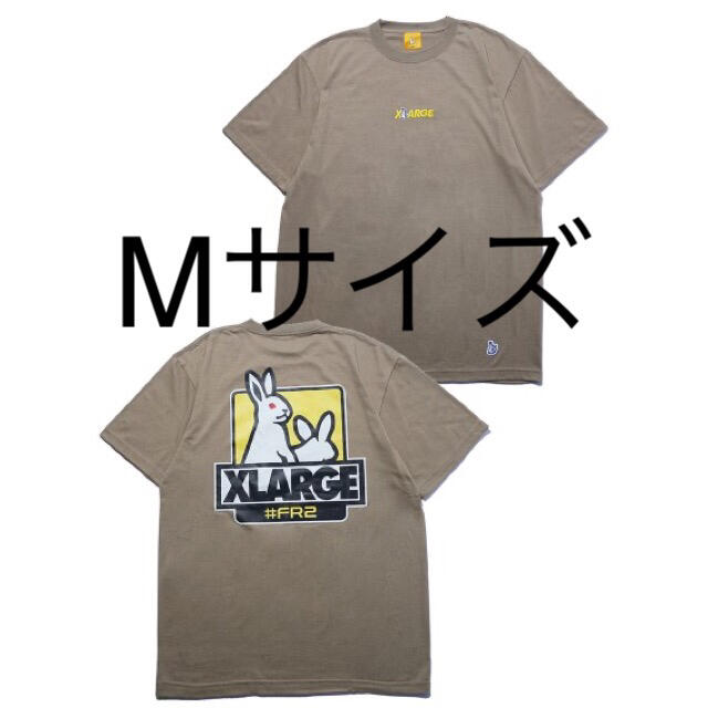 FR2 XLARGE Fxxk Icon Tee2 ベージュ MMカラー