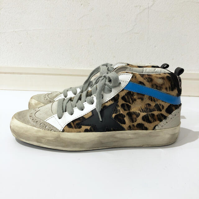 GOLDEN GOOSE | LEOPERD HI SNEAKERS - スニーカー