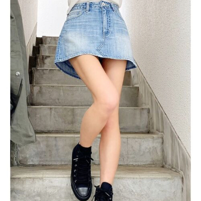 GYDA(ジェイダ)のGYDA デニムスカート レディースのスカート(ミニスカート)の商品写真