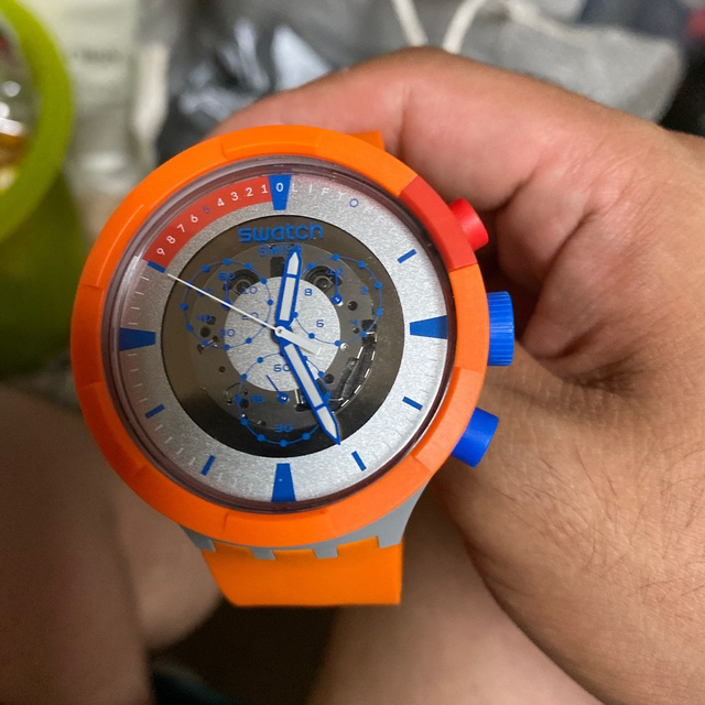 新作モデル  swatch - スウォッチ【NASAコラボ】 腕時計(デジタル)