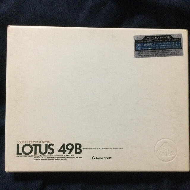 LOTUS 49B FORD 1/24 UNIONMODEL  (Heller)おもちゃ/ぬいぐるみ