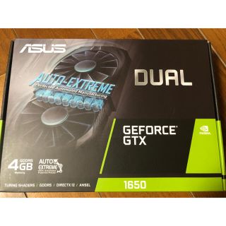 エイスース(ASUS)のASUS GTX1650 DUAL(PCパーツ)