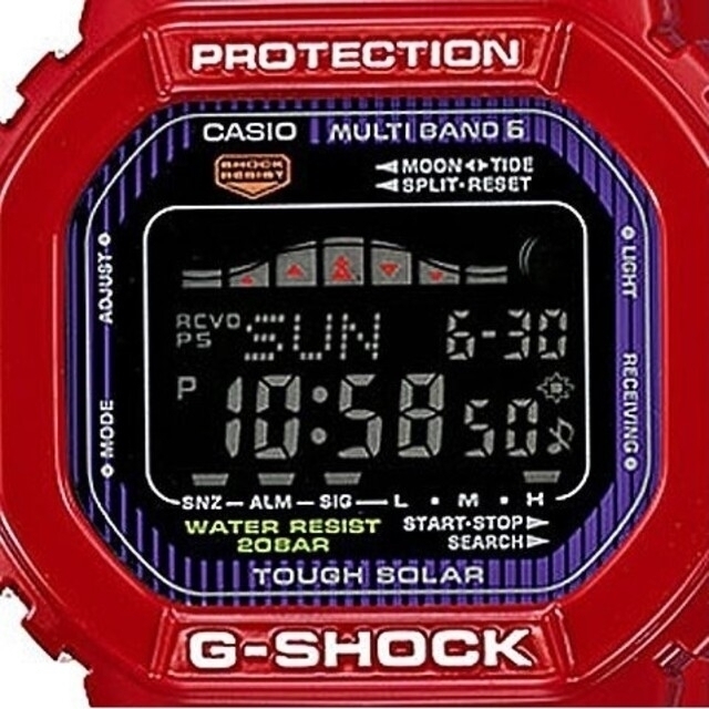 CASIO(カシオ)の【新品】カシオ G-SHOCK GWX-5600C-4JF (赤) メンズの時計(腕時計(デジタル))の商品写真