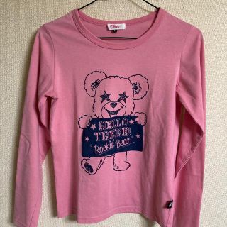 ピンクラテ(PINK-latte)のPinklatte ロンT Sサイズ　　160(Tシャツ/カットソー)