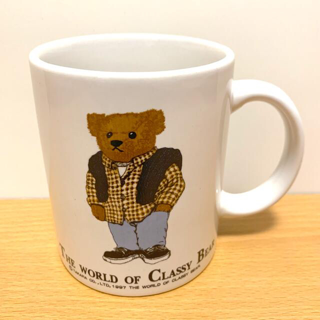 THE WORLD OF CLASSY BEAR マグカップ5個セット インテリア/住まい/日用品のキッチン/食器(グラス/カップ)の商品写真