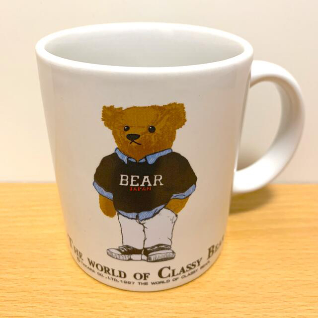 THE WORLD OF CLASSY BEAR マグカップ5個セット インテリア/住まい/日用品のキッチン/食器(グラス/カップ)の商品写真