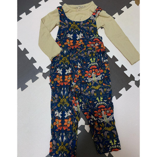 NEXT(ネクスト)の＊ネクスト　花柄サロペット＊ キッズ/ベビー/マタニティのキッズ服女の子用(90cm~)(パンツ/スパッツ)の商品写真