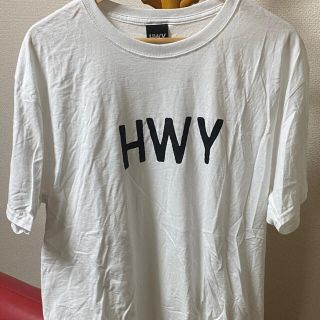 HWY Tシャツ　半袖　ホワイトLサイズ (Tシャツ/カットソー(半袖/袖なし))