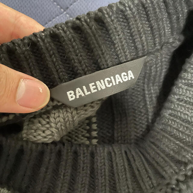 Balenciaga(バレンシアガ)のBALENCAGA 21ss ニット　sサイズ メンズのトップス(ニット/セーター)の商品写真