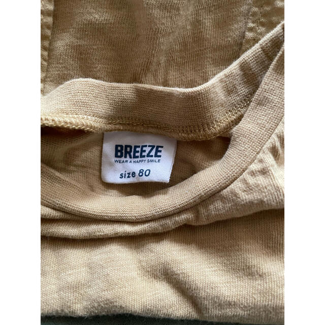 BREEZE(ブリーズ)のBREEZE トップス 80size キッズ/ベビー/マタニティのベビー服(~85cm)(シャツ/カットソー)の商品写真