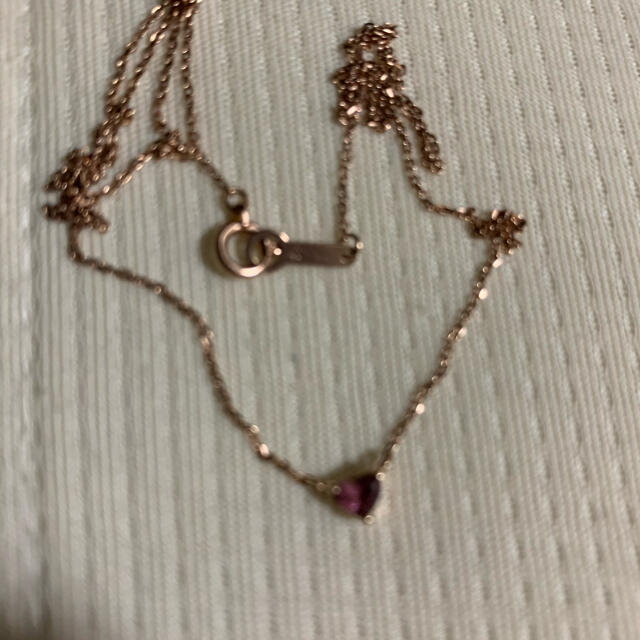 4℃(ヨンドシー)のk10金ハート､モチーフネックレス レディースのアクセサリー(ネックレス)の商品写真