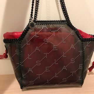 ステラマッカートニー(Stella McCartney)のステラマッカートニー　ファラベラ　モノグラム　PVC  ロゴ(ハンドバッグ)