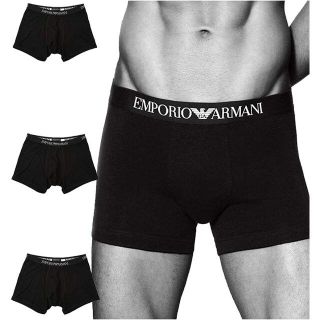 エンポリオアルマーニ(Emporio Armani)のEMPORIO ARMANI エンポリオアルマーニ 3枚 ボクサー パンツ M(ボクサーパンツ)