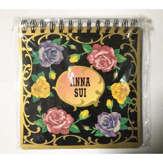 アナスイ(ANNA SUI)のアナスイ　ノート&ミニクリアファイル　2点セット(ノート/メモ帳/ふせん)