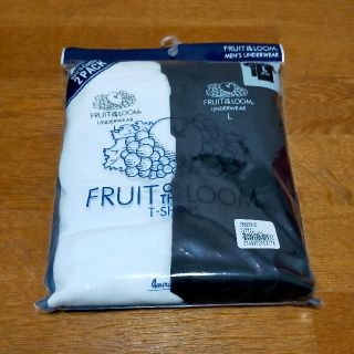 FRUIT OF THE LOOM クルーネックTシャツ 2枚セット Lサイズ (Tシャツ/カットソー(半袖/袖なし))