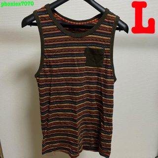 クイックシルバー(QUIKSILVER)の新品 QUIKSILVER クイックシルバー タンクトップ N/S【Lサイズ】(タンクトップ)