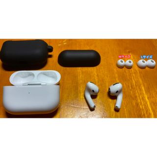 アップル(Apple)のAirPods Pro イヤーピースM＆L カバー付き(おまけ)(ヘッドフォン/イヤフォン)