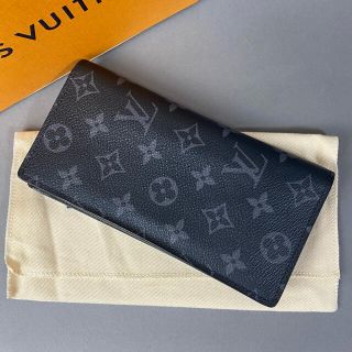 ルイヴィトン(LOUIS VUITTON)の♡極美品♡　ルイヴィトン　ポルトフォイユ・ブラザ　長財布　エクリプス　正規品✨(長財布)