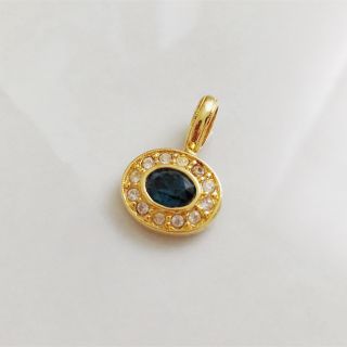 エイボン(AVON)のVintage ＊ AVON ＊ blue stone pendant top(ネックレス)