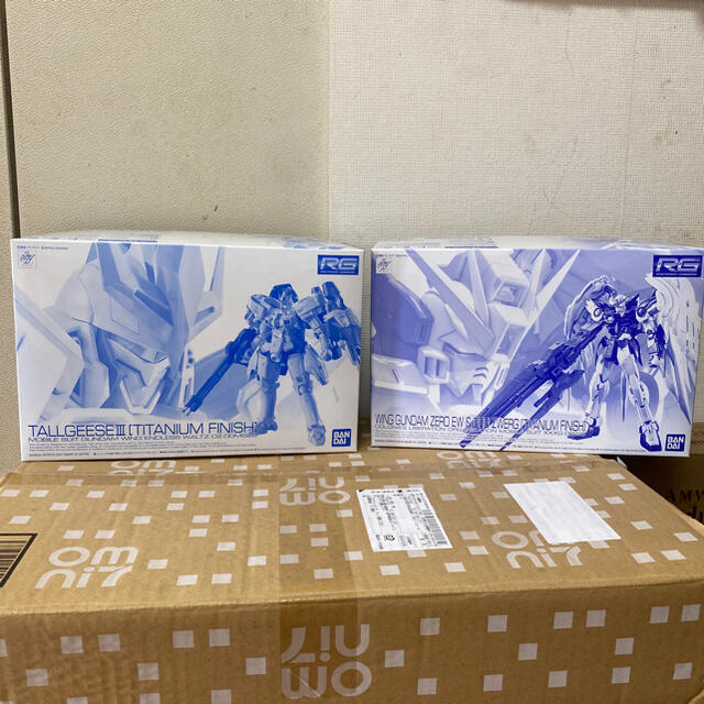 ガンプラRGウイングガンダム&トールギスⅢ ブティック www.gold-and