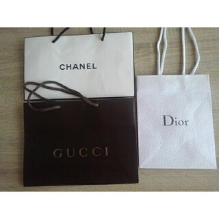 グッチ(Gucci)のブランド 紙袋 ショップ袋 Dior GUCCI CHANEL(ショップ袋)