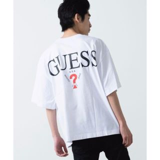 ゲス(GUESS)のGUESS(ゲス)★BIGブランドロゴ＆クエスチョンマーク　Tシャツ(Tシャツ/カットソー(半袖/袖なし))