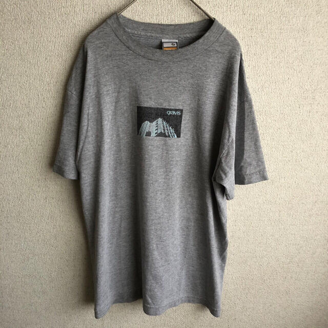 gravis(グラビス)の90s USA製　gravis 半袖　プリント　Tシャツ　グラビス　Mサイズ メンズのトップス(Tシャツ/カットソー(半袖/袖なし))の商品写真