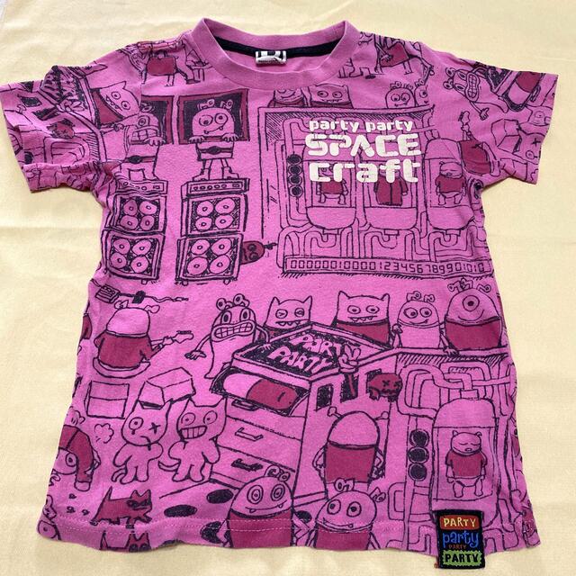 PARTYPARTY(パーティーパーティー)のpartypartyTシャツ110 キッズ/ベビー/マタニティのキッズ服男の子用(90cm~)(Tシャツ/カットソー)の商品写真