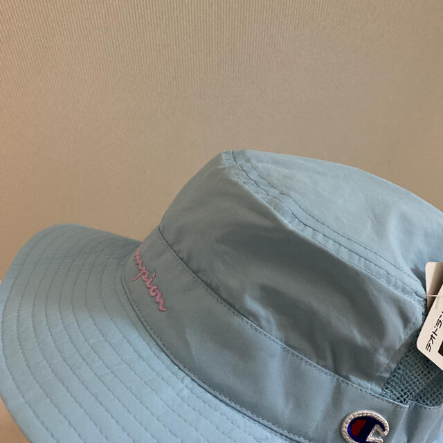 Champion(チャンピオン)の新品　チャンピオン　帽子　日除け　champion ハット キッズ/ベビー/マタニティのこども用ファッション小物(帽子)の商品写真