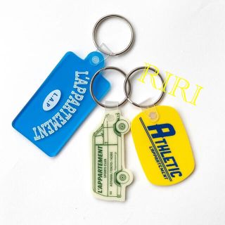 アパルトモンドゥーズィエムクラス(L'Appartement DEUXIEME CLASSE)のアパルトモン  Quiky Key Tag 3P Set ATHLETIC(キーホルダー)