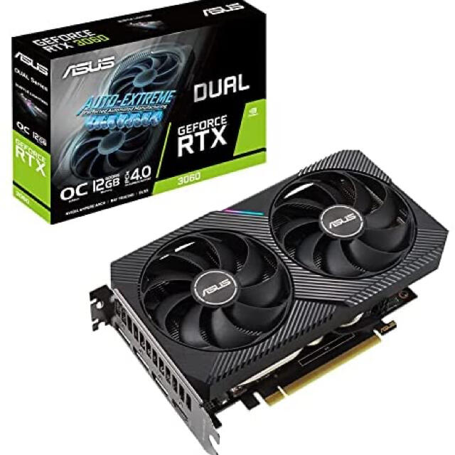 【新品未使用】ASUS DUAL-RTX3060-O12G