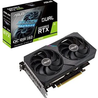 エイスース(ASUS)の【新品未使用】ASUS DUAL-RTX3060-O12G(PCパーツ)