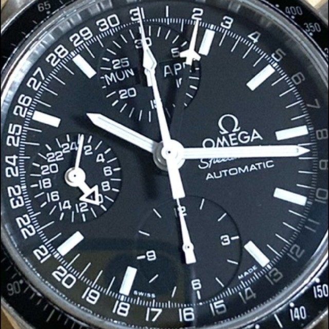 OMEGA　動作確認済み　オメガ・スピードマスター時計・マーク40・コスモス