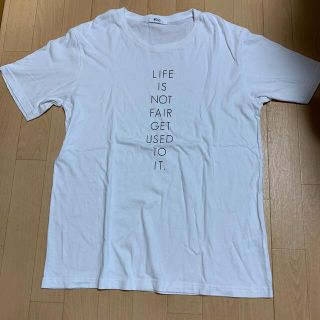 ウィゴー(WEGO)の白のテーシャツ　WEGO  Lサイズ(Tシャツ/カットソー(半袖/袖なし))