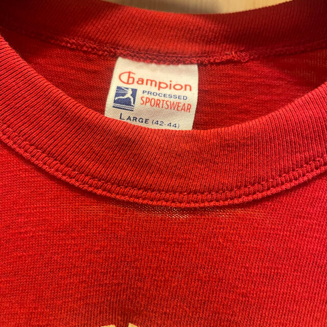 TMT × チャンピオン FLORIDA Tシャツ M RED 　未使用 2