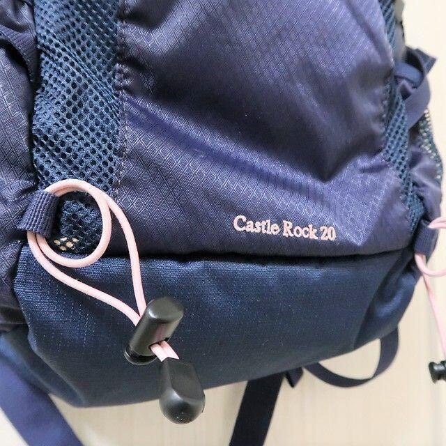 Columbia(コロンビア)のコロンビア リュック キャッスルロック 20L ネイビーxピンク レディースのバッグ(リュック/バックパック)の商品写真