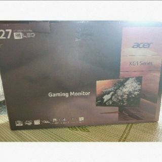 エイサー(Acer)のacer KG271Cbmidpx 1ms 144Hz(ディスプレイ)