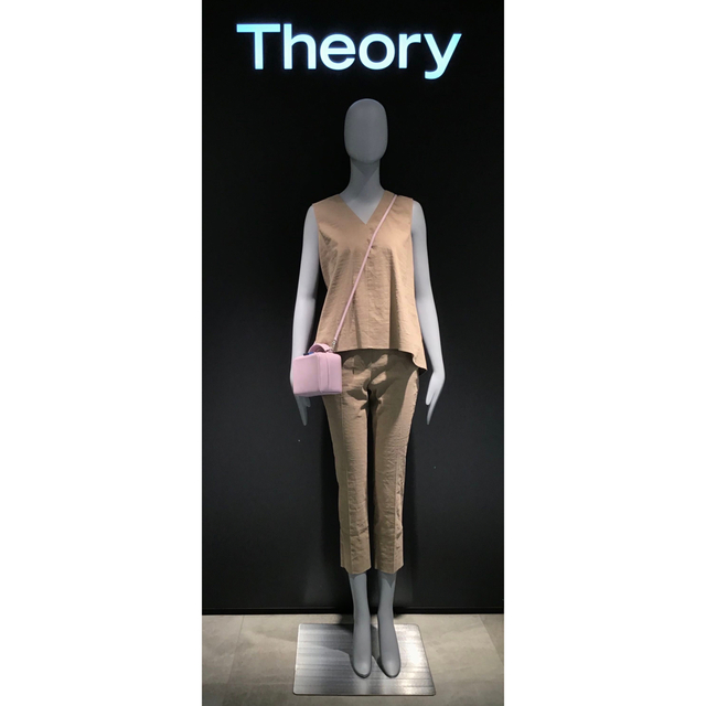 Theory 20ss リネンブラウス