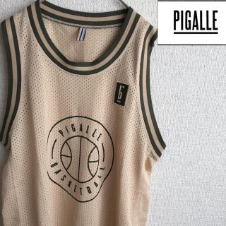 ピガール(PIGALLE)のPIGALLE メッシュ　タンクトップ　バスケシャツ　ピガール　M ゲームシャツ(タンクトップ)